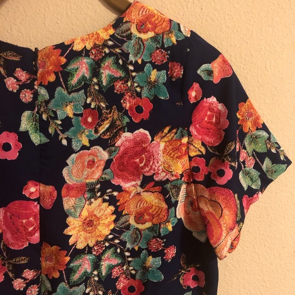 NWT ASOS Mini Floral Dress - Picture 7 of 7